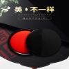 晨光(M&G)文具φ84mm圆形塑壳财务秒干印台印泥 办公用品 红色单个装AYZ97524