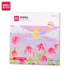 得力HS420-D_油画棒纸20*20cm(混)(40张/袋)