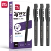 得力SK143纤秀笔(中楷)(黑色)(10支)记号笔