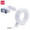 得力30122强韧型文具胶带套装12mm*25Y*38um(高透)(2卷/卡)