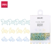 得力0056异形回形针(混)(12枚/盒)