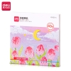 得力HS420-C_油画棒纸15*15cm(混)(40张/袋)