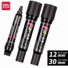 得力SK100POP广告笔(黑色)(6支)  线幅80-30mm