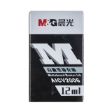 晨光经济型可加墨白板笔补充液 黑色AICV2006